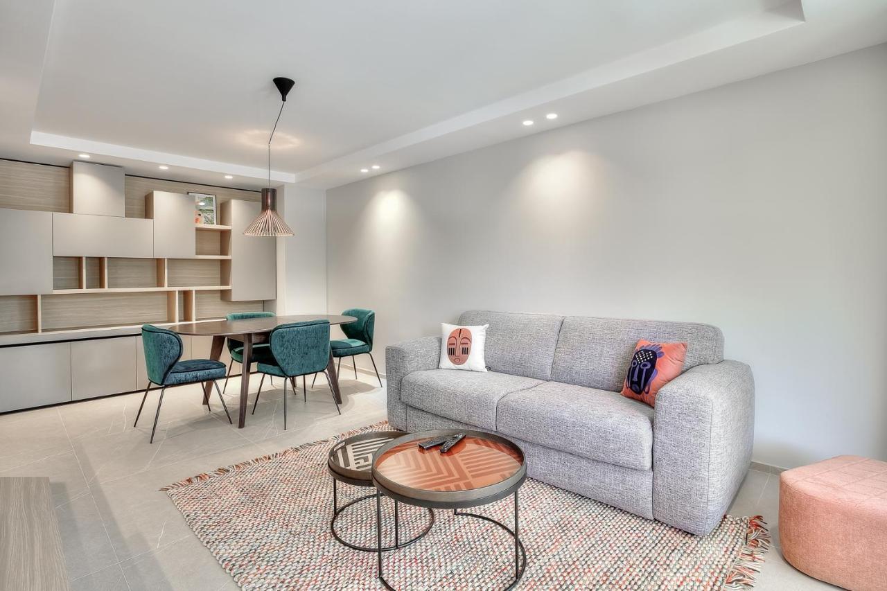 Luxury Flat With Balcony - City Center Cannes Exteriör bild