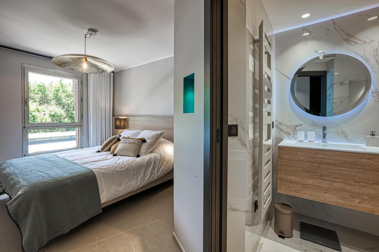 Luxury Flat With Balcony - City Center Cannes Exteriör bild